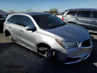 2017 Acura MDX with VIN 5FRYD4H30HB000993, listed as a Copart auction lot 52889405 with 31,172 mi miles and Salvage Title. Bid and sale history available at carsss.com. Image 4.