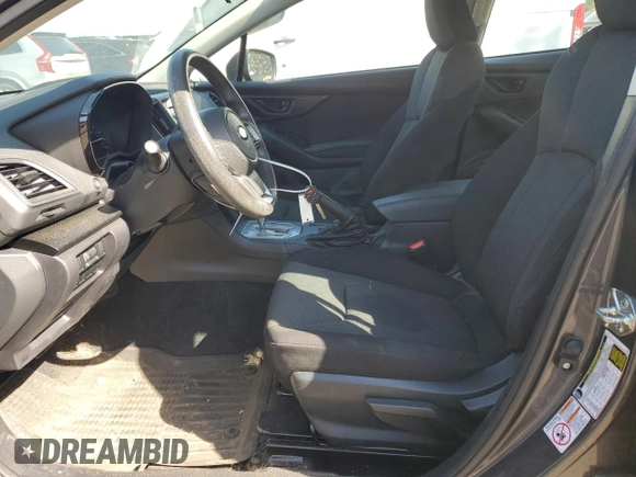 2019 Subaru Impreza with VIN 4S3GKAB66K3621714, listed as a Copart auction lot 71404284 with 33,702 mi miles and Salvage title. Bid and sale history available at DreamBid. Image 7.