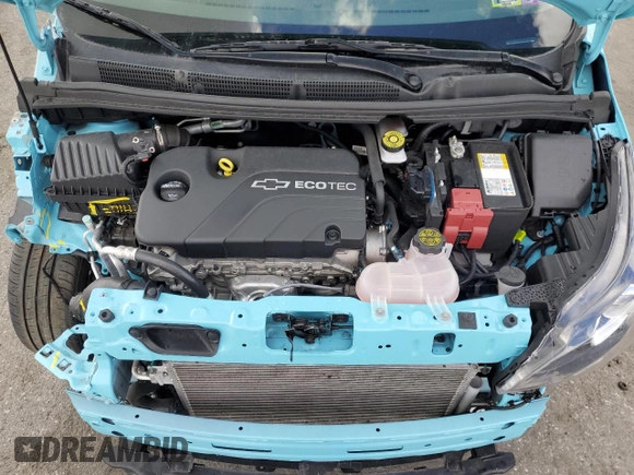 2022 Chevrolet Spark 1LT with VIN KL8CD6SA1NC034876, listed as a Copart auction lot 48070885 with 18,388 mi miles and Salvage Title. Bid and sale history available at carsss.com. Image 11.