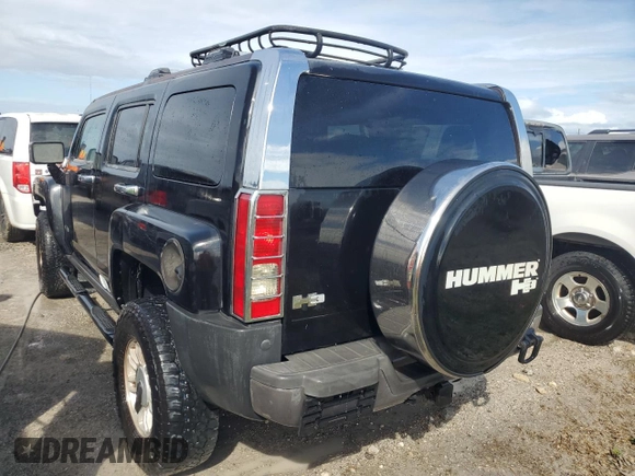 2006 Hummer H3 with VIN 5GTDN136668188499, listed as a Copart auction lot 76107594 with 230,234 mi miles and Salvage Title. Bid and sale history available at carsss.com. Image 2.