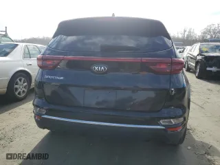 2022 Kia Sportage LX with VIN KNDPM3AC8N7947167, listed as a Copart auction lot 85908844 with 125,727 mi miles and Salvage Title. Bid and sale history available at carsss.com. Image 6.