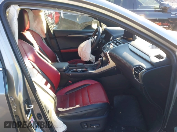 2018 Lexus NX 300 with VIN JTJBARBZ3J2150824, listed as a IAAI auction lot 41016085 with 130,354 mi miles and . Bid and sale history available at DreamBid. Image 5.