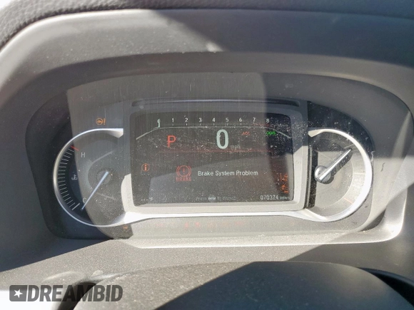 2022 Honda Passport EX-L with VIN 5FNYF7H53NB001890, listed as a Copart auction lot 47427425 with 70,374 mi miles and Salvage title. Bid and sale history available at DreamBid. Image 9.