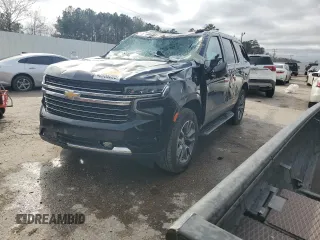 2024 Chevrolet Tahoe LT with VIN 1GNSCNKD4RR286626, listed as a Copart auction lot 42358205 with 22,288 mi miles and Salvage title. Bid and sale history available at DreamBid. Image 1.