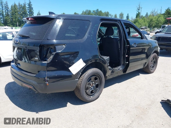 2016 Ford Police Interceptor Utility z VIN 1FM5K8AR7GGA78025, wystawiony jako IAAI lot #42454643 z przebiegiem 118 536 mil mil oraz . Historia ofert i sprzedaży dostępna na DreamBid. Obrazek 4.