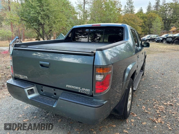 2006 Honda Ridgeline RTL with VIN 2HJYK16586H563738, listed as a Copart auction lot 78307774 with 187,917 mi miles and Clean Title. Bid and sale history available at carsss.com. Image 4.