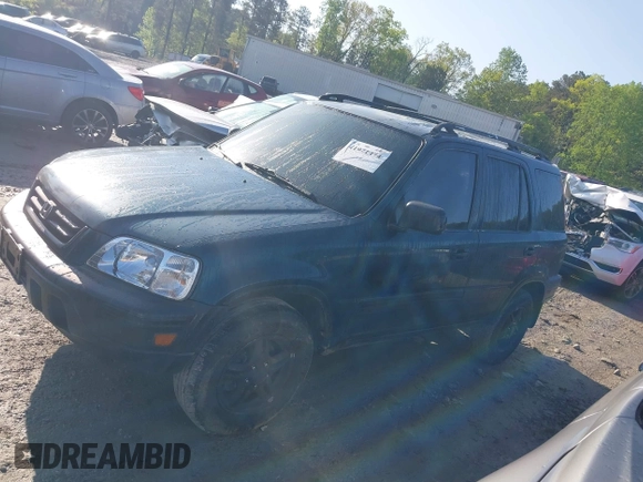 1997 Honda CR-V with VIN JHLRD1857VC011409, listed as a IAAI auction lot 41971474 with 377,770 mi miles. Bid and sale history available at carsss.com. Image 14.