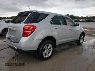 2017 Chevrolet Equinox LS z VIN 2GNALBEK7H1567122, wystawiony jako Copart lot #55476905 z przebiegiem 189 822 mil mil oraz Szkoda całkowita • Salvage title. Historia ofert i sprzedaży dostępna na DreamBid. Obrazek 3.
