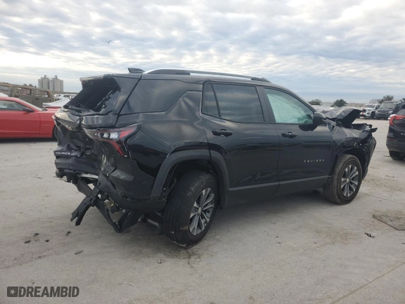 2025 Chevrolet Equinox FWD LT with VIN 3GNAXHEG2SL138916, listed as a Copart auction lot 88644535 with 0 mi miles and Salvage Title. Bid and sale history available at carsss.com. Image 3.