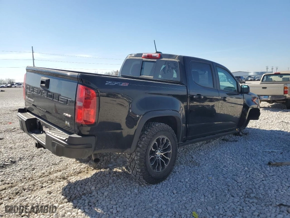 2021 Chevrolet Colorado 4WD ZR2 with VIN 1GCGTEEN9M1261117, listed as a Copart auction lot 88494525 with 35,993 mi miles and Salvage Title. Bid and sale history available at carsss.com. Image 3.