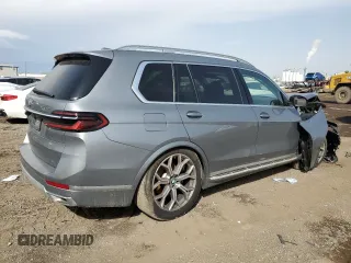 2024 BMW X7 xDrive40i z VIN 5UX23EM0XR9S60730, wystawiony jako Copart lot #49636395 z przebiegiem Nie podano mil oraz Szkoda całkowita • Salvage title. Historia ofert i sprzedaży dostępna na DreamBid. Obrazek 3.