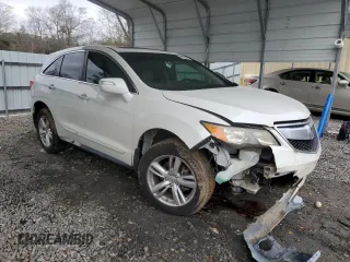 2015 Acura RDX with VIN 5J8TB3H39FL010820, listed as a Copart auction lot 88199065 with 123,508 mi miles and Salvage Title. Bid and sale history available at DreamBid. Image 4.