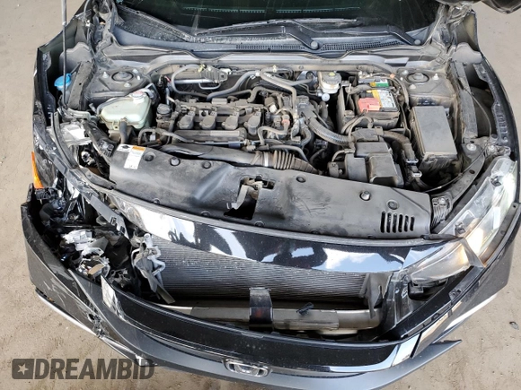 2019 Honda Civic Sedan EX with VIN 19XFC1F31KE207886, listed as a Copart auction lot 51602615 with 56,118 mi miles and Salvage Title. Bid and sale history available at carsss.com. Image 13.