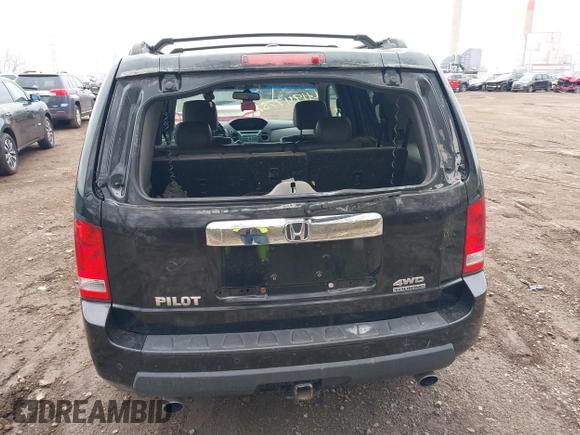 2009 Honda Pilot Touring with VIN 5FNYF48959B016978, listed as a IAAI auction lot 41947782 with 234,115 mi miles and . Bid and sale history available at carsss.com. Image 16.