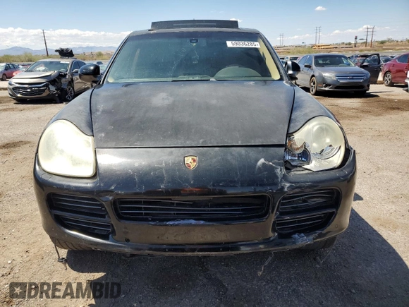2006 Porsche Cayenne S with VIN WP1AB29P66LA68545, listed as a Copart auction lot 59036285 with 151,025 mi miles and Salvage title. Bid and sale history available at DreamBid. Image 5.