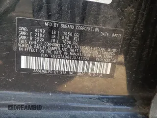 2018 Subaru Impreza Premium z VIN 4S3GTAB66J3741329, wystawiony jako Copart lot #57842784 z przebiegiem 80 854 mil mil oraz Nie do naprawy • Non repairable. Historia ofert i sprzedaży dostępna na DreamBid. Obrazek 12.
