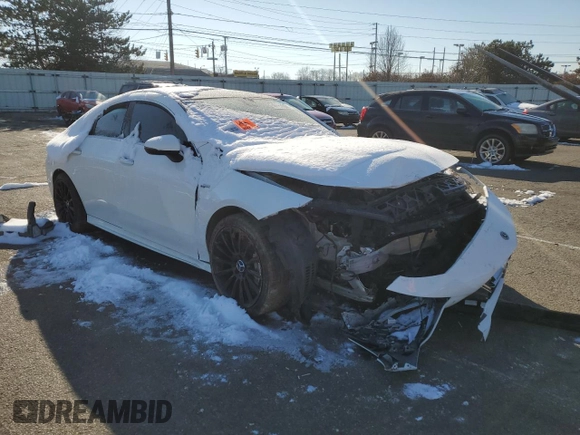 2020 Mercedes-Benz CLA with VIN WDD5J5BB8LN058630, listed as a Copart auction lot 43153604 with 0 mi miles. Bid and sale history available at carsss.com. Image 4.