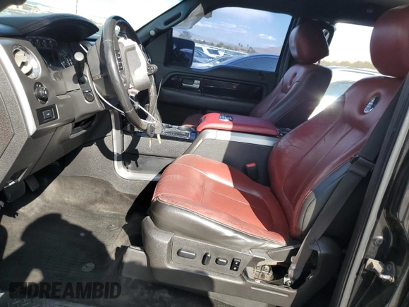 2013 Ford F-150 XL with VIN 1FTFW1ET0DFB75269, listed as a Copart auction lot 51390985 with 96,281 mi miles and Salvage title. Bid and sale history available at DreamBid. Image 7.