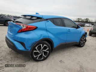 2019 Toyota C-HR XLE with VIN JTNKHMBX6K1054558, listed as a Copart auction lot 45666315 with 111,290 mi miles and Salvage Title. Bid and sale history available at DreamBid. Image 3.