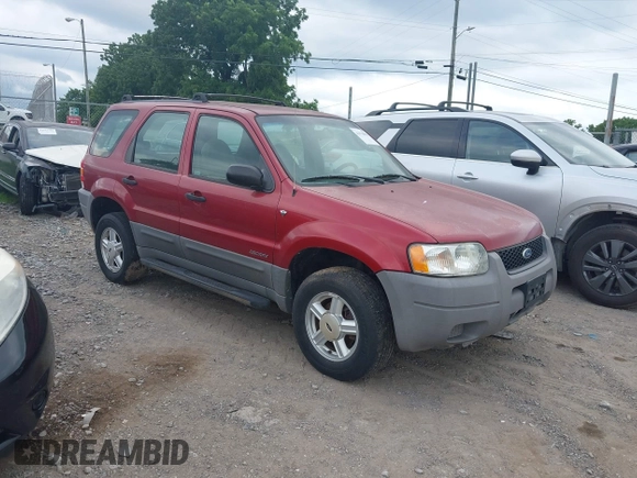 2001 Ford Escape with VIN 1FMCU01121KE83520, listed as a IAAI auction lot 42578099 with 279,085 mi miles and . Bid and sale history available at DreamBid. Image 1.