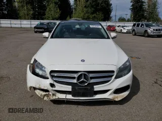 2017 Mercedes-Benz C 300 with VIN 55SWF4KB9HU213880, listed as a Copart auction lot 52510285 with 86,383 mi miles and Salvage Title. Bid and sale history available at carsss.com. Image 5.