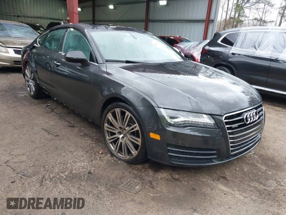 2015 Audi A7 3.0 TDI Premium Plus with VIN WAUWMAFC4FN034666, listed as a IAAI auction lot 41708296 with 101,744 mi miles. Bid and sale history available at carsss.com. Image 1.