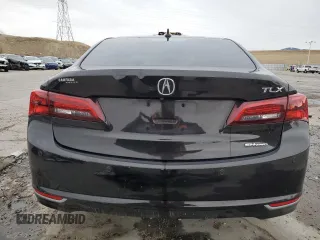2016 Acura TLX V6 Advance with VIN 19UUB3F79GA003650, listed as a Copart auction lot 84082174 with 0 mi miles and Salvage Title. Bid and sale history available at carsss.com. Image 6.