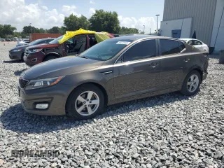 2014 Kia Optima LX z VIN 5XXGM4A75EG333628, wystawiony jako Copart lot #59273445 z przebiegiem 81 764 mil mil oraz Szkoda całkowita • Salvage title. Historia ofert i sprzedaży dostępna na DreamBid. Obrazek 1.