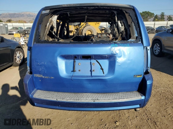 2008 Dodge Grand Caravan SE with VIN 2D8HN44H98R645051, listed as a Copart auction lot 83795294 with Not Provided miles and Salvage Title. Bid and sale history available at DreamBid. Image 6.