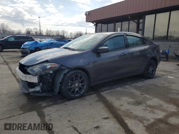 2015 Dodge Dart SXT with VIN 1C3CDFBB2FD345037, listed as a Copart auction lot 51087055 with 71,594 mi miles and Salvage Title. Bid and sale history available at carsss.com. Image 1.