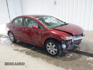 2008 Honda Civic LX with VIN 1HGFA16518L054760, listed as a IAAI auction lot 42051809 with 141,763 mi miles and . Bid and sale history available at DreamBid. Image 1.