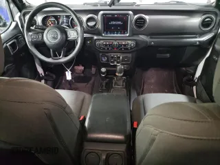 2023 Jeep Gladiator Sport с VIN 1C6HJTAG3PL571060, выставлен на аукционе Copart как лот 46112255 с пробегом 23 352 миль миль и Списание • Salvage title. История ставок и продаж доступна на DreamBid. Изображение 8.