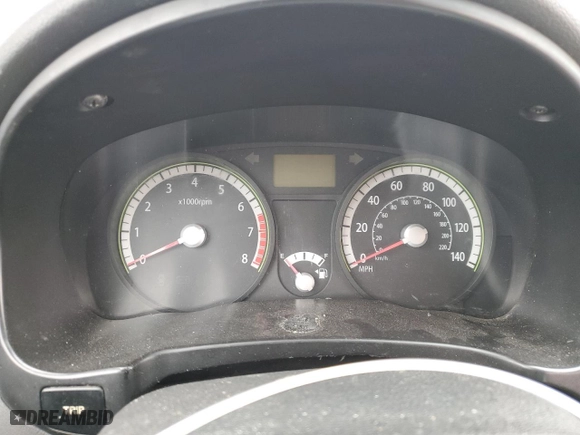 2009 Kia Rio SX with VIN KNADE223696556777, listed as a Copart auction lot 47253505 with 0 mi miles and Salvage Title. Bid and sale history available at carsss.com. Image 9.