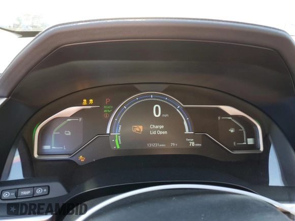 2018 Honda Clarity Plug-In Hybrid with VIN JHMZC5F16JC006069, listed as a Copart auction lot 61131514 with 131,231 mi miles and Salvage Title. Bid and sale history available at carsss.com. Image 9.