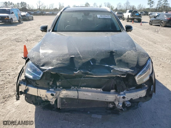 2021 Mercedes-Benz GLC with VIN W1N0G8DB5MV264497, listed as a Copart auction lot 48339425 with 71,798 mi miles and Salvage Title. Bid and sale history available at carsss.com. Image 5.