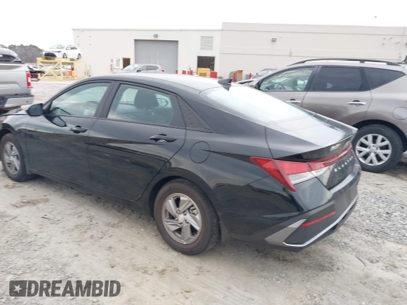 2024 Hyundai Elantra SE with VIN KMHLL4DG5RU799018, listed as a IAAI auction lot 41617298 with 6,557 mi miles and . Bid and sale history available at DreamBid. Image 3.