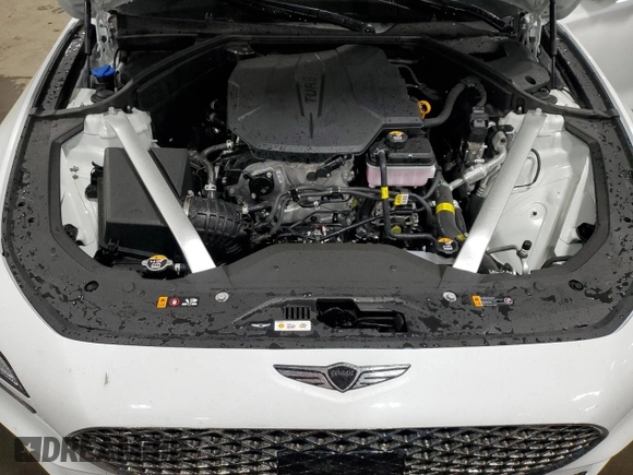 2025 Genesis G70 2.5T with VIN KMTG34SC8SU151203, listed as a Copart auction lot 87928775 with 4,203 mi miles and Clean Title. Bid and sale history available at DreamBid. Image 11.
