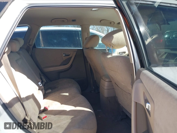 2007 Nissan Murano S with VIN JN8AZ08W67W642298, listed as a IAAI auction lot 41812262 with 175,703 mi miles and . Bid and sale history available at DreamBid. Image 8.