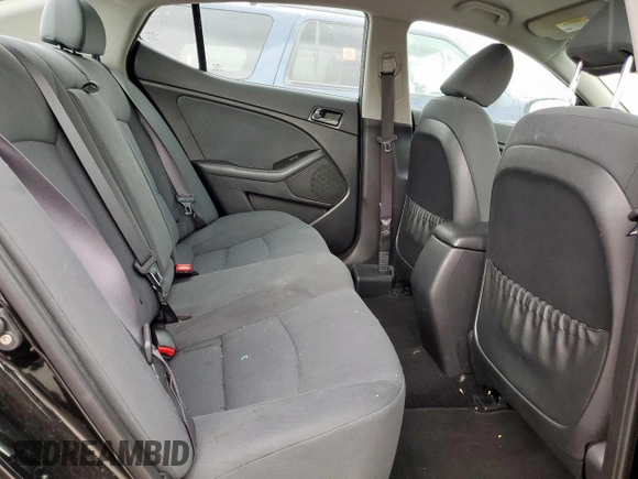 2015 Kia Optima LX with VIN KNAGM4A76F5663684, listed as a Copart auction lot 57304855 with 98,523 mi miles and Salvage title. Bid and sale history available at DreamBid. Image 10.