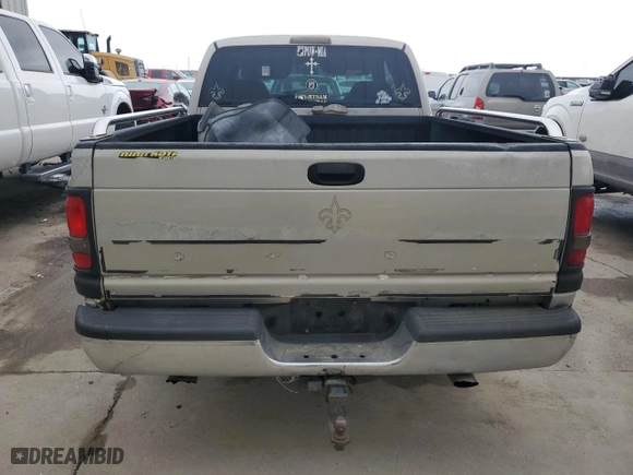 1998 Dodge Ram 1500 with VIN 1B7HC13Y7WJ191680, listed as a Copart auction lot 44351775 with 175,702 mi miles and Salvage Title. Bid and sale history available at carsss.com. Image 6.