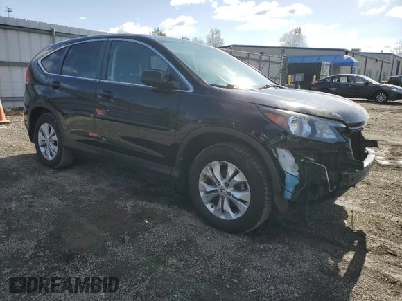 2014 Honda CR-V EX with VIN 2HKRM4H51EH646340, listed as a Copart auction lot 52312025 with 157,442 mi miles and Salvage Title. Bid and sale history available at carsss.com. Image 4.