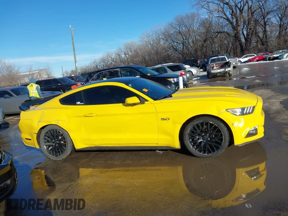 2015 Ford Mustang GT with VIN 1FA6P8CF7F5384249, listed as a IAAI auction lot 41340645 with 112,965 mi miles and . Bid and sale history available at carsss.com. Image 13.