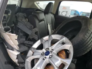 2015 Ford Escape Titanium with VIN 1FMCU0J93FUCO7834, listed as a Copart auction lot 46809885 with Not Provided miles and Salvage Title. Bid and sale history available at DreamBid. Image 14.
