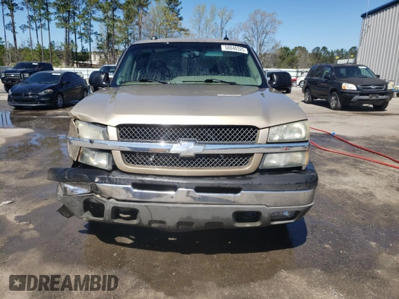 2004 Chevrolet Silverado 1500 Z71 with VIN 1GCEK19T04E195772, listed as a Copart auction lot 50040325 with 152,605 mi miles and Salvage Title. Bid and sale history available at DreamBid. Image 5.