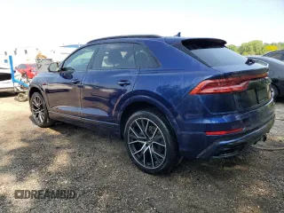 2019 Audi Q8 Prestige with VIN WA1FVAF11KD042250, listed as a Copart auction lot 60295425 with 165,420 mi miles and Salvage title. Bid and sale history available at DreamBid. Image 2.