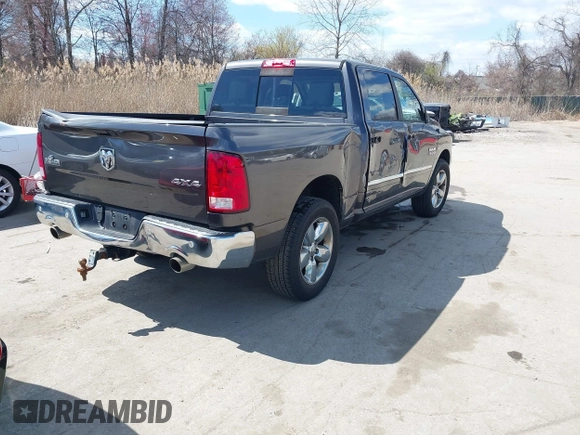 2016 Ram 1500 Big Horn with VIN 3C6RR7LT3GG123977, listed as a IAAI auction lot 41869762 with 178,415 mi miles and . Bid and sale history available at DreamBid. Image 4.