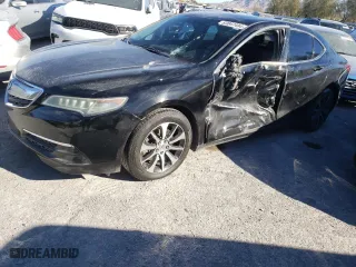 2016 Acura TLX Tech with VIN 19UUB1F58GA001925, listed as a Copart auction lot 83047494 with 0 mi miles and Salvage Title. Bid and sale history available at carsss.com. Image 1.