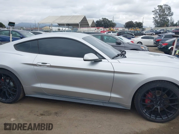 2015 Ford Mustang V6 with VIN 1FA6P8AM2F5370342, listed as a IAAI auction lot 42065605 with 141,569 mi miles and . Bid and sale history available at DreamBid. Image 13.
