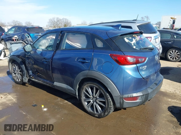 2018 Mazda CX-3 Touring z VIN JM1DKFC73J0301449, wystawiony jako IAAI lot #41678604 z przebiegiem 105 249 mil mil oraz . Historia ofert i sprzedaży dostępna na DreamBid. Obrazek 14.