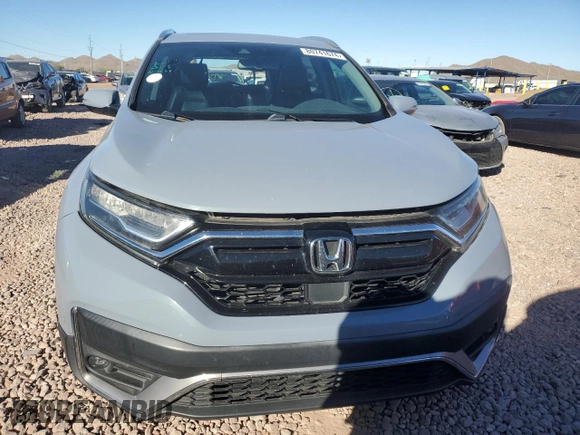 2020 Honda CR-V Touring with VIN 7FARW1H9XLE013377, listed as a Copart auction lot 80741674 with 107,317 mi miles and Salvage Title. Bid and sale history available at carsss.com. Image 5.
